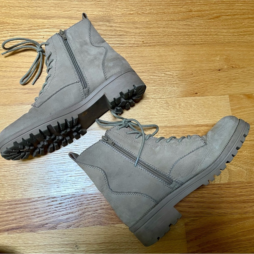 LUCKY BRAND combat boots 7.5 - Picture 3 of 9